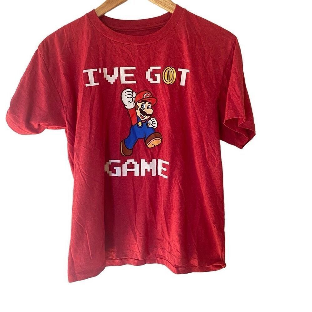 Super Mario Large Kids short sleeve tshirt I’ve got game